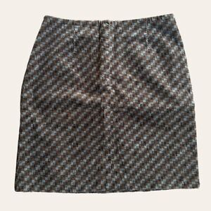 Vintage Ann Taylor Brown Academia Skirt